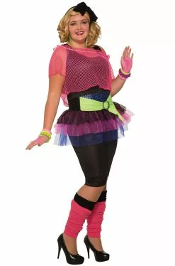 80's Girl Plus Size Costume