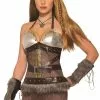 Valkyrie Viking Corset Adult Costume -Outlet Costumes Store FM82872 full 1