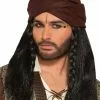Fortune Teller Wig With Scarf -Outlet Costumes Store FM83021 full 1