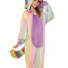 Rainbow Unicorn Jumpsuit Child Costume (Medium) -Outlet Costumes Store FM85873 full 1