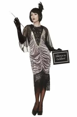 Silent Movie Flapper Adult Costume
