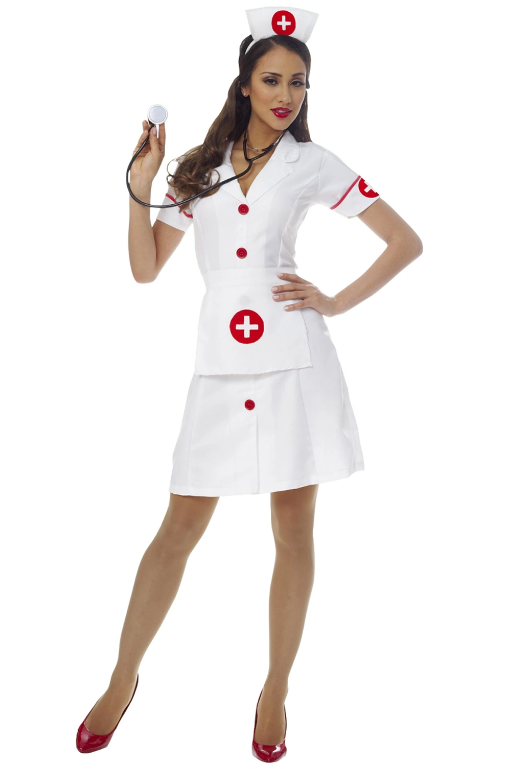 Classic Nurse Adult Costume 3 Classic Nurse Adult Costume
