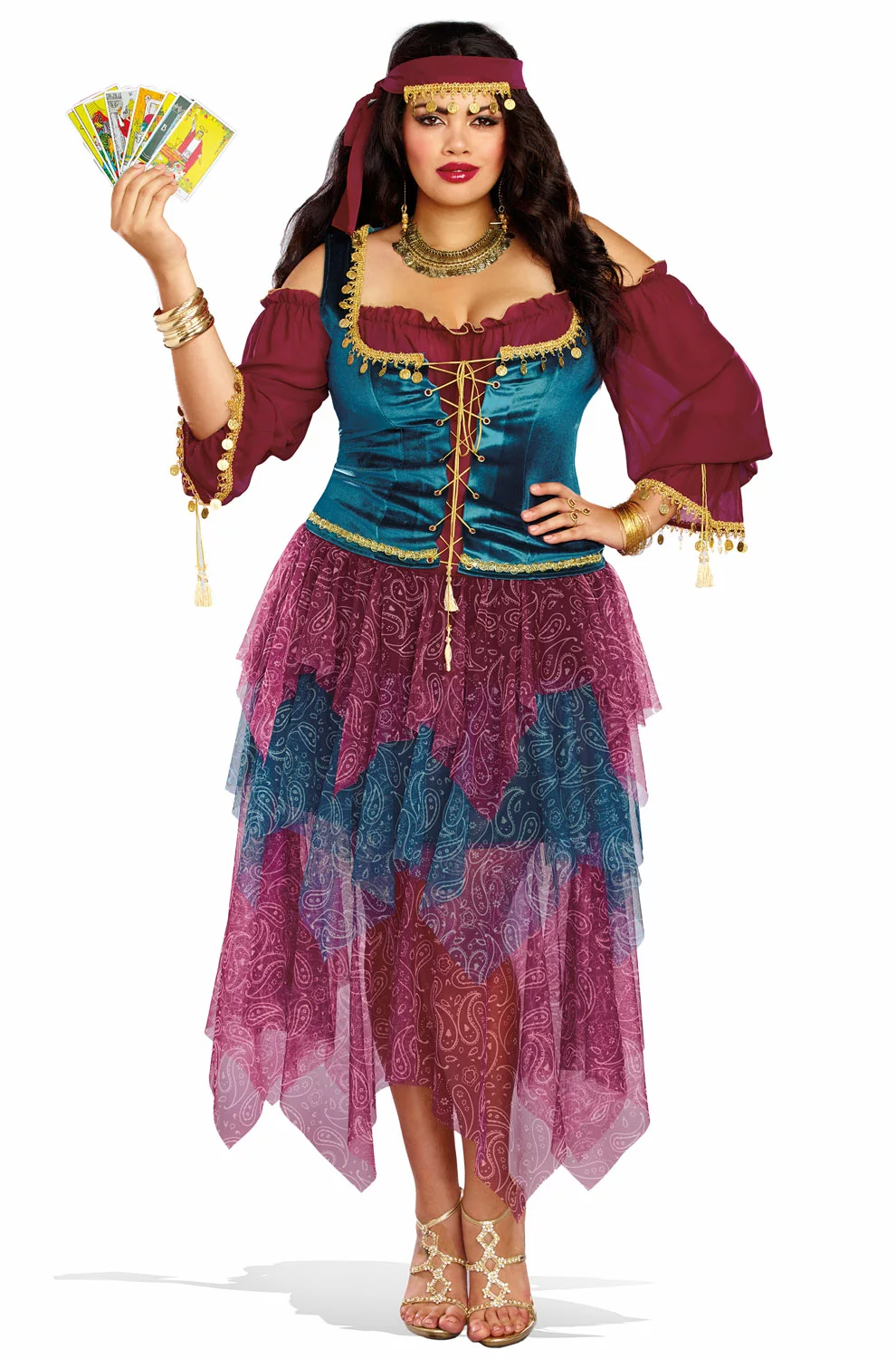 Gypsy Plus Size Costume 3 Gypsy Plus Size Costume
