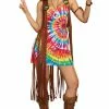 Hippie Hottie Adult Costume -Outlet Costumes Store G11171 full 1