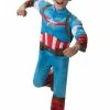 Captain America Toddler Costume -Outlet Costumes Store J0680 full 1