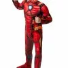 Iron Man Deluxe Child Costume 1 Iron Man Deluxe Child Costume -Outlet Costumes Store J0779 full 1
