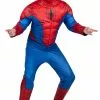 Spider-Man Deluxe Adult Costume -Outlet Costumes Store J0963 full 1