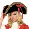 Women's Deluxe Pirate Hat 1 Women's Deluxe Pirate Hat -Outlet Costumes Store L2099 full 1