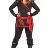 Ninja Assassin Plus Size Costume -Outlet Costumes Store L85422X full 1