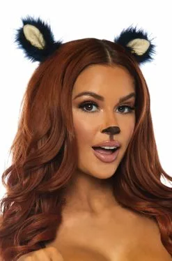 Furry Ear Clips Accessory
