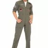 Top Gun Men's Flight Suit Adult Costume