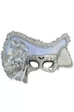 Lady Pirate Mask (White)