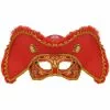 Male Pirate Mask (Red)
