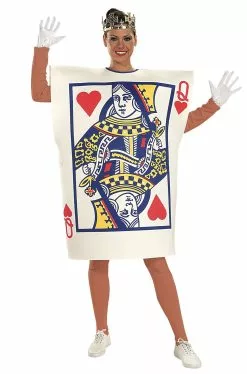 Queen Of Hearts Card Adult Costume