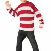 Deluxe Where's Waldo Child Costume 1 Deluxe Where's Waldo Child Costume -Outlet Costumes Store R641378 full 1