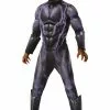 Super Deluxe Battle Black Panther Child Costume -Outlet Costumes Store R700164 full 1