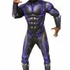 Endgame Deluxe Battle Black Panther Adult Costume -Outlet Costumes Store R700744 full 1
