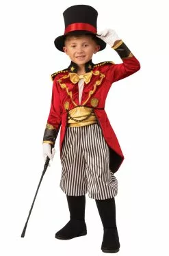 Big Top Ringmaster Child Costume