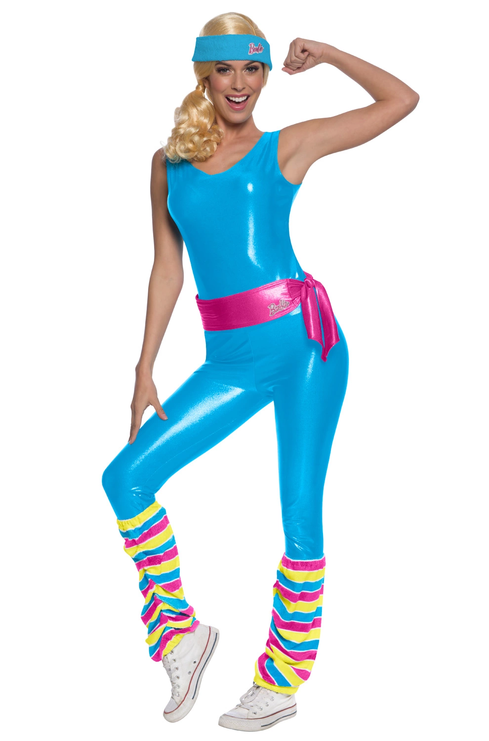 Deluxe Exercise Barbie Adult Costume 3 Deluxe Exercise Barbie Adult Costume