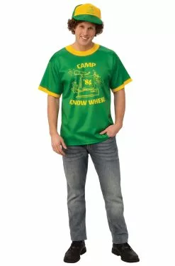 Dustin Camp Know Where Shirt Adult Costume
