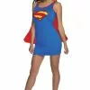 Supergirl Tank Dress Adult Costume 2 Supergirl Tank Dress Adult Costume -Outlet Costumes Store R820060 full 1