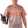 Ghostbusters Male T-Shirt Adult Costume -Outlet Costumes Store R820134 full 1