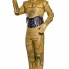 C-3PO Adult Costume -Outlet Costumes Store R820902 full 1