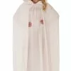 Wintry White Cape -Outlet Costumes Store R820980 full 1