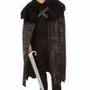 Dark Swordsman Cloak 2 Dark Swordsman Cloak -Outlet Costumes Store R820983 full 1