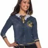 Hufflepuff Printed Top Adult Costume -Outlet Costumes Store R821146 full 1
