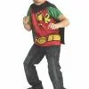 Robin Child Costume Top 1 Robin Child Costume Top -Outlet Costumes Store R881520 full 1