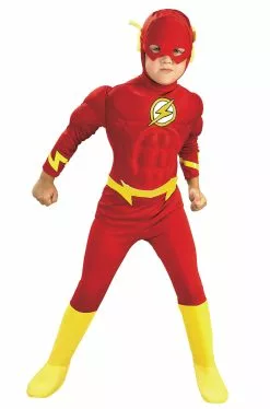 Justice League Deluxe Muscle Chest The Flash Toddler/Child Costume