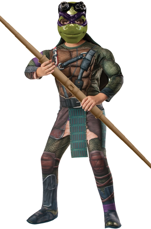 TMNT Movie Deluxe Donatello Child Costume 3 TMNT Movie Deluxe Donatello Child Costume