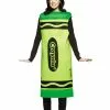 Crayola Green Adult Costume (S/M) -Outlet Costumes Store RA450004 full 1