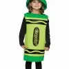 Crayola Green Toddler Costume (3T-4T) -Outlet Costumes Store RA450404 full 1