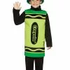 Crayola Green Child Costume (4-6X) -Outlet Costumes Store RA450504 full 1