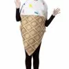 Ice Cream Cone Adult Costume -Outlet Costumes Store RA7153 full 1
