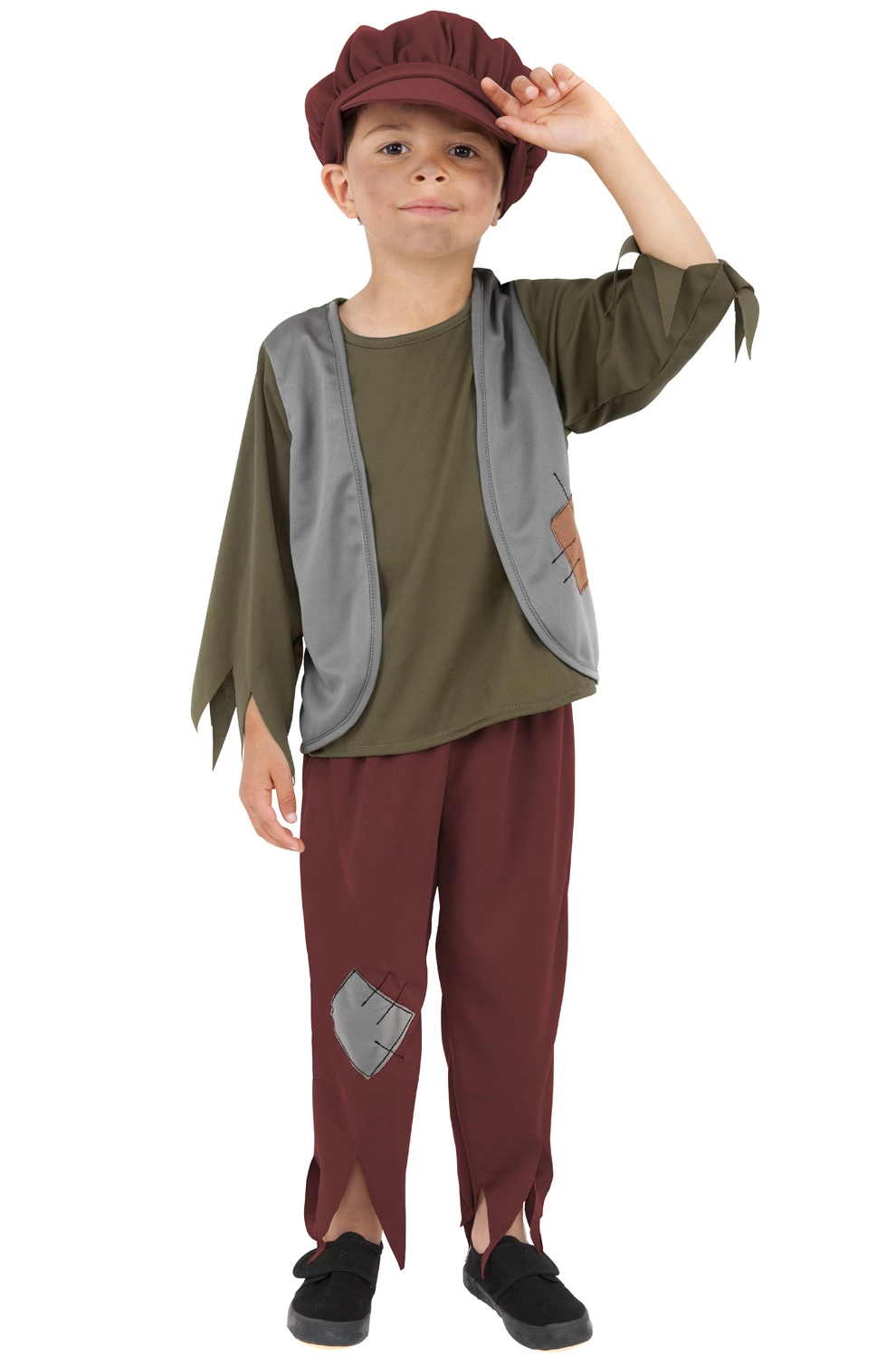 Victorian Poor Boy Child Costume 3 Victorian Poor Boy Child Costume