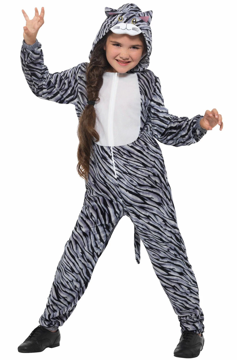 Tabby Cat Child Costume 3 Tabby Cat Child Costume
