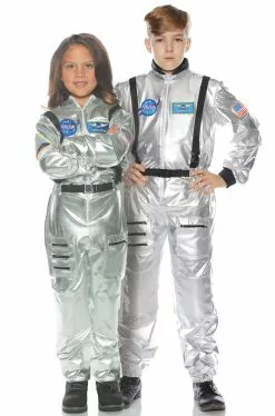 Silver Astronaut Child Costume