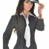 Gangster Fitted Shirt Adult Costume -Outlet Costumes Store U28313 full 1